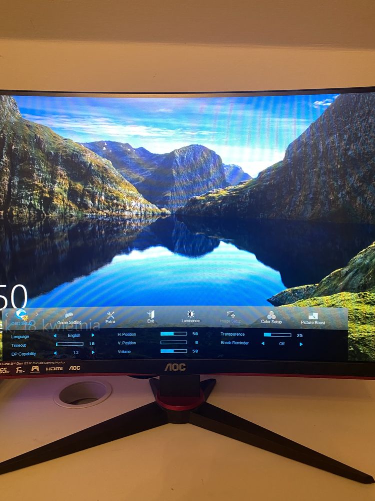 Monitor AOC 24cale, 165hz