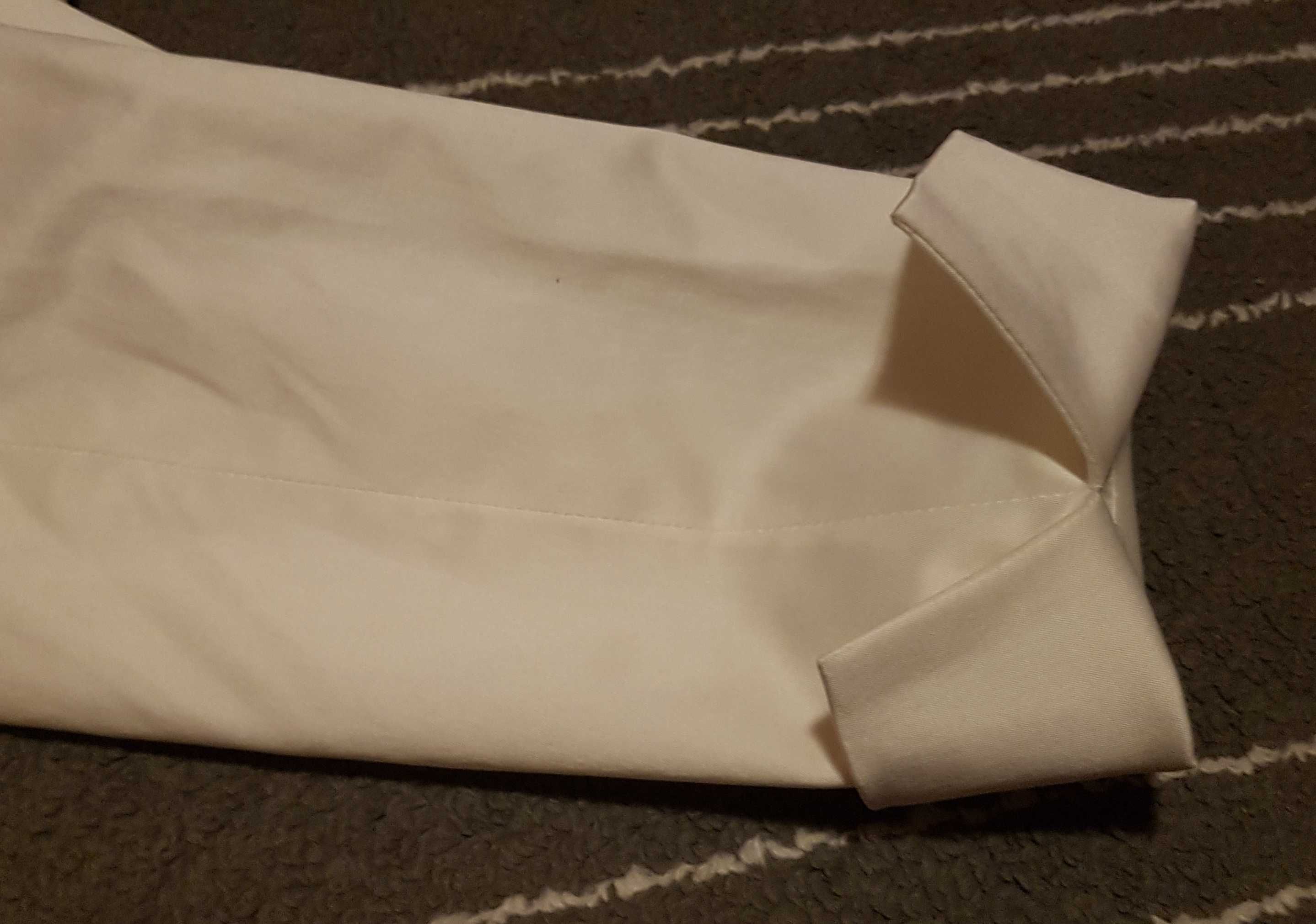 Marynarka r. 38 / M, żakiet, rękaw 3/4, elegancka, podszewka, krem