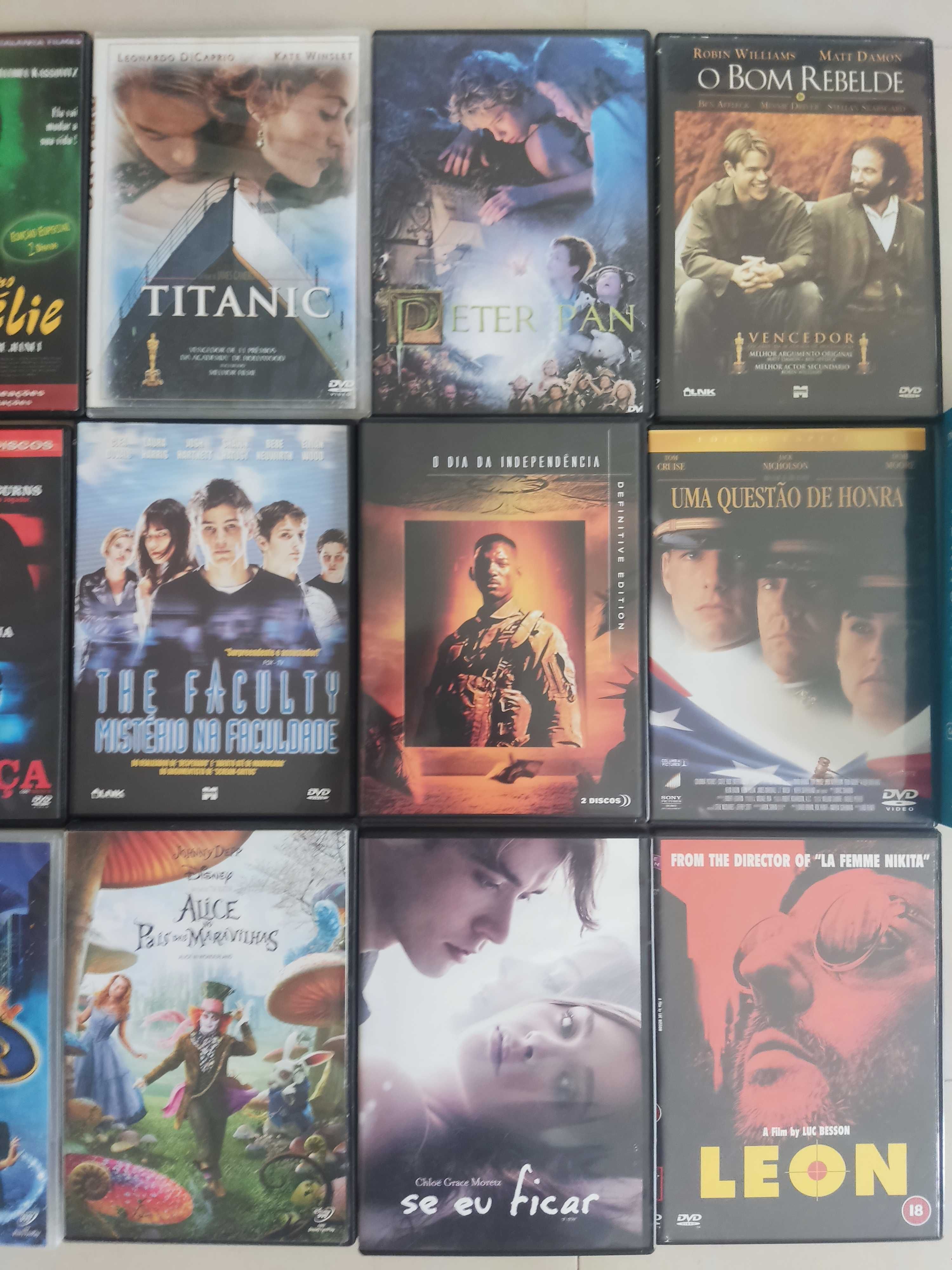 Vários DVDs TV e Cinema