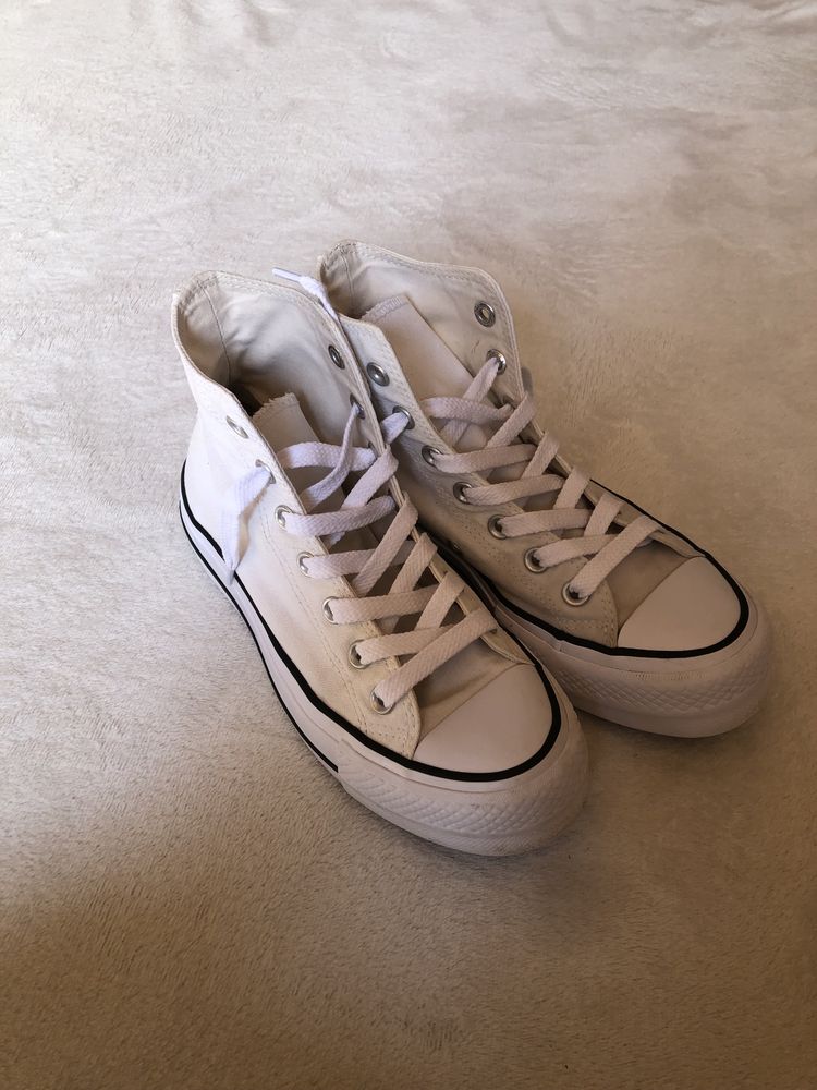 Trampki buty Converse Chuck Taylor All Star Lift High Top White 36