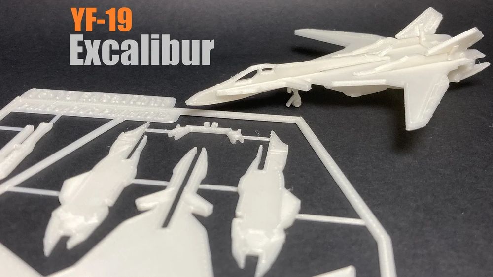 Kit Cartão YF-19 Excalibur Macross Plus