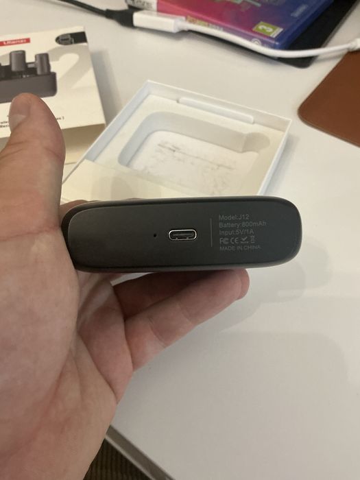 Ulanzi J12 Lightning петличний радіомікрофон до Iphone