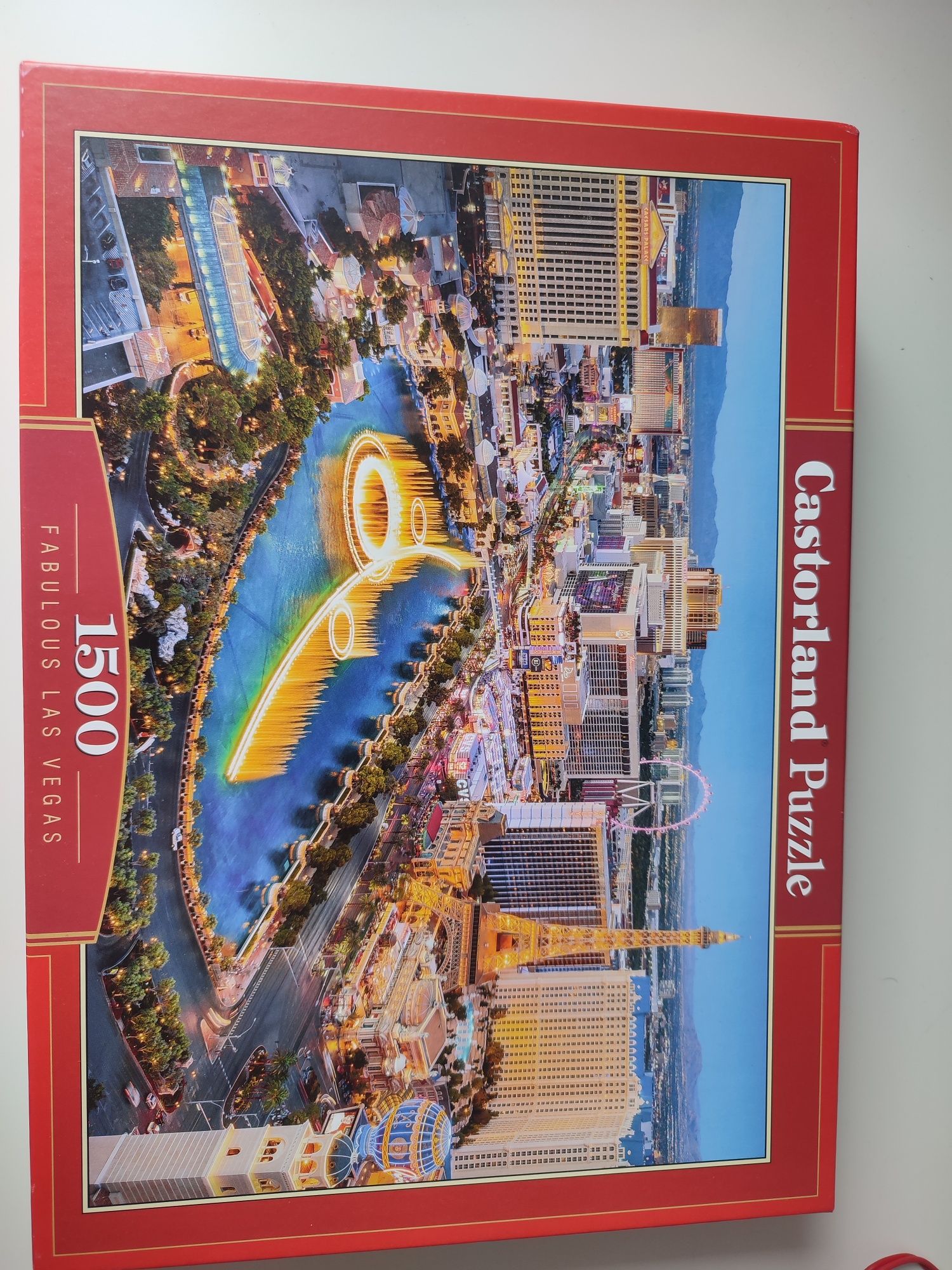 Puzzle Las Vegas 1500 elementów Castorland