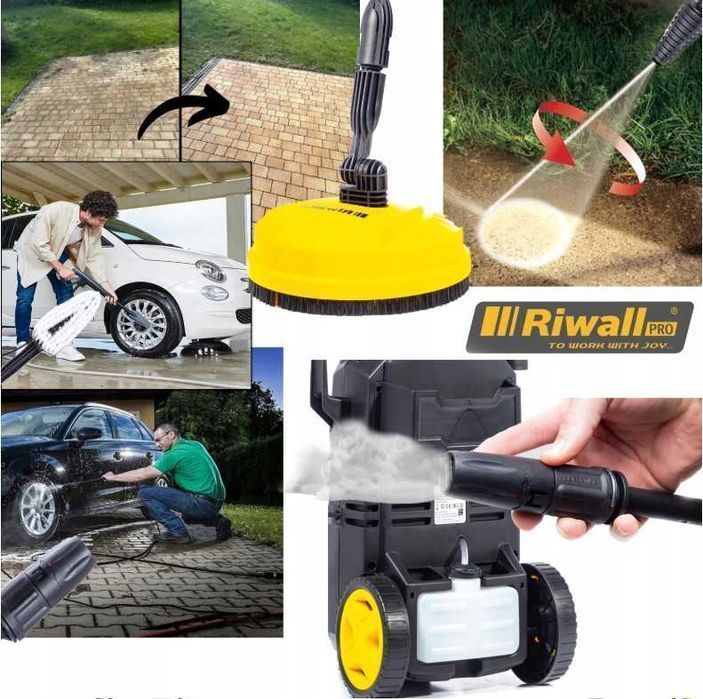 350 bar 2000W MYJKA ciśnieniowa Riwall BARDZO MOCNA Nowa Gwarancja
