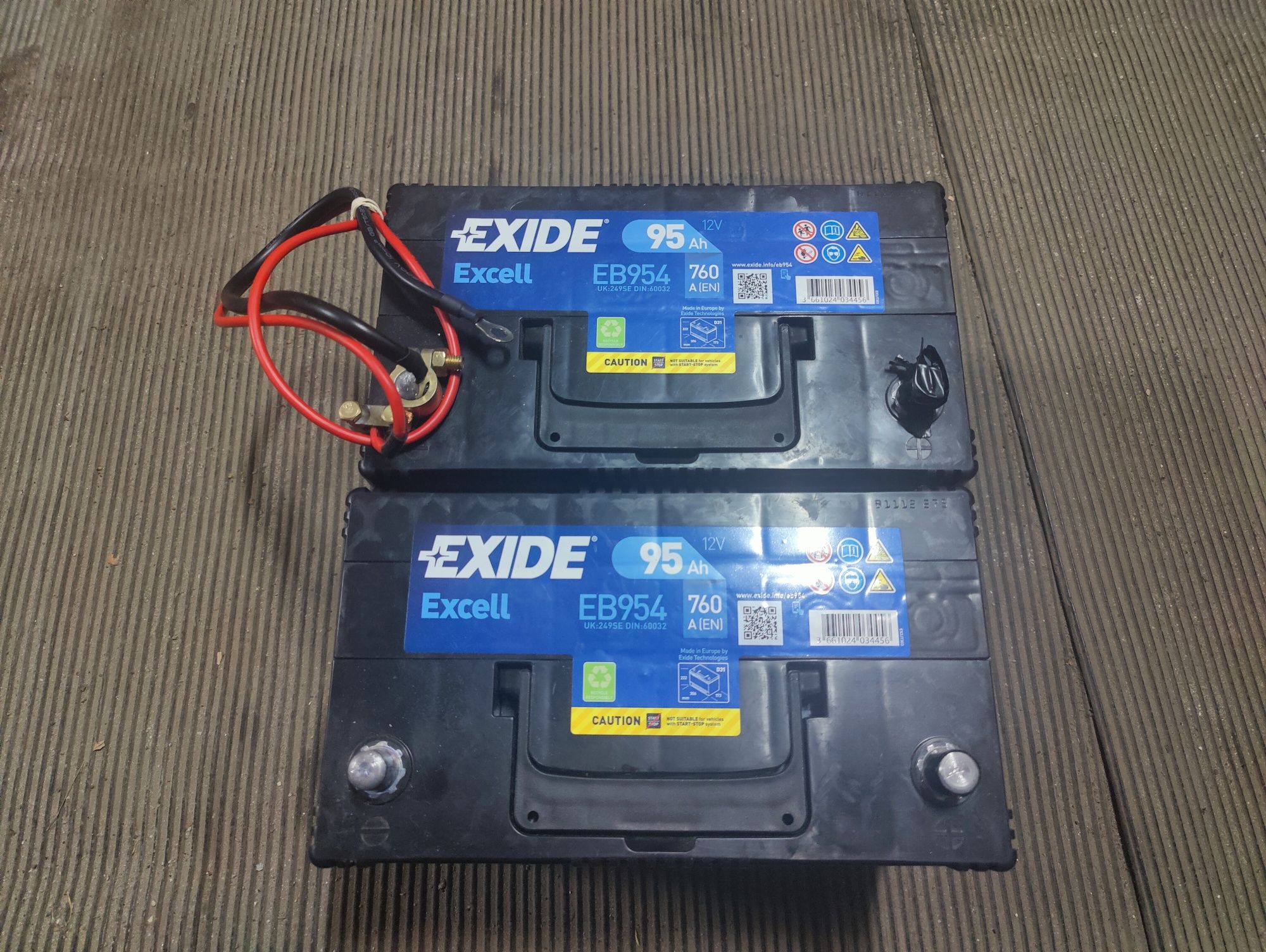 Автомобільний акумулятор Exide EB954 95Ah 12v