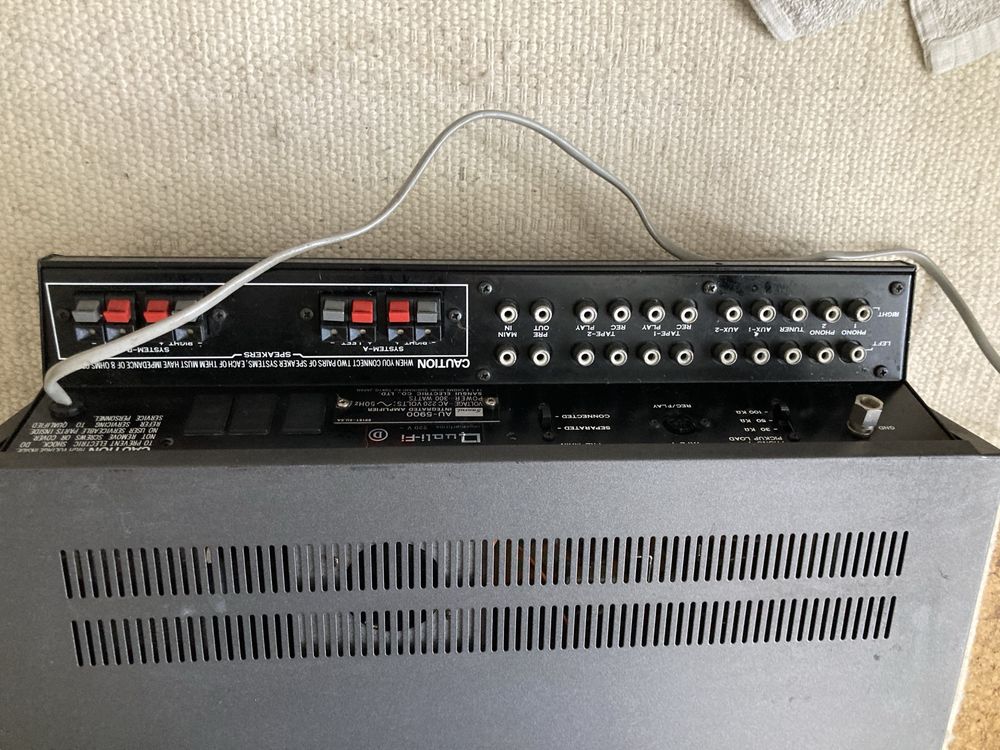 Sansui AU 5900 - po serwisie