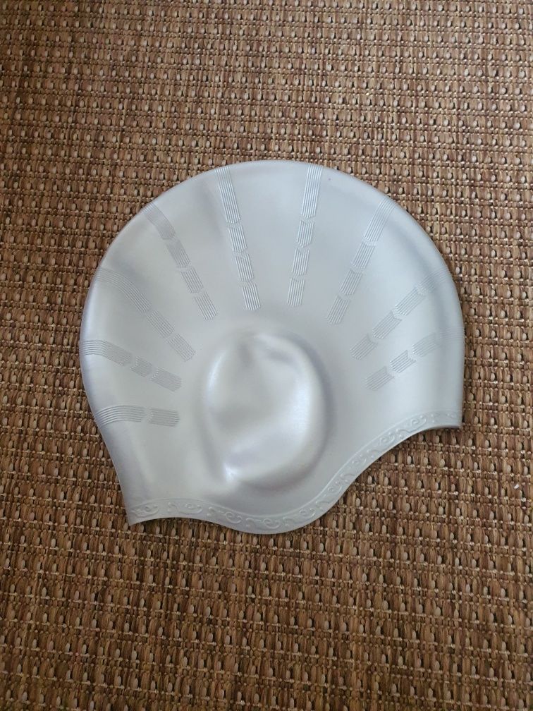 2 Toucas +tampões + clip nasal natação Novos