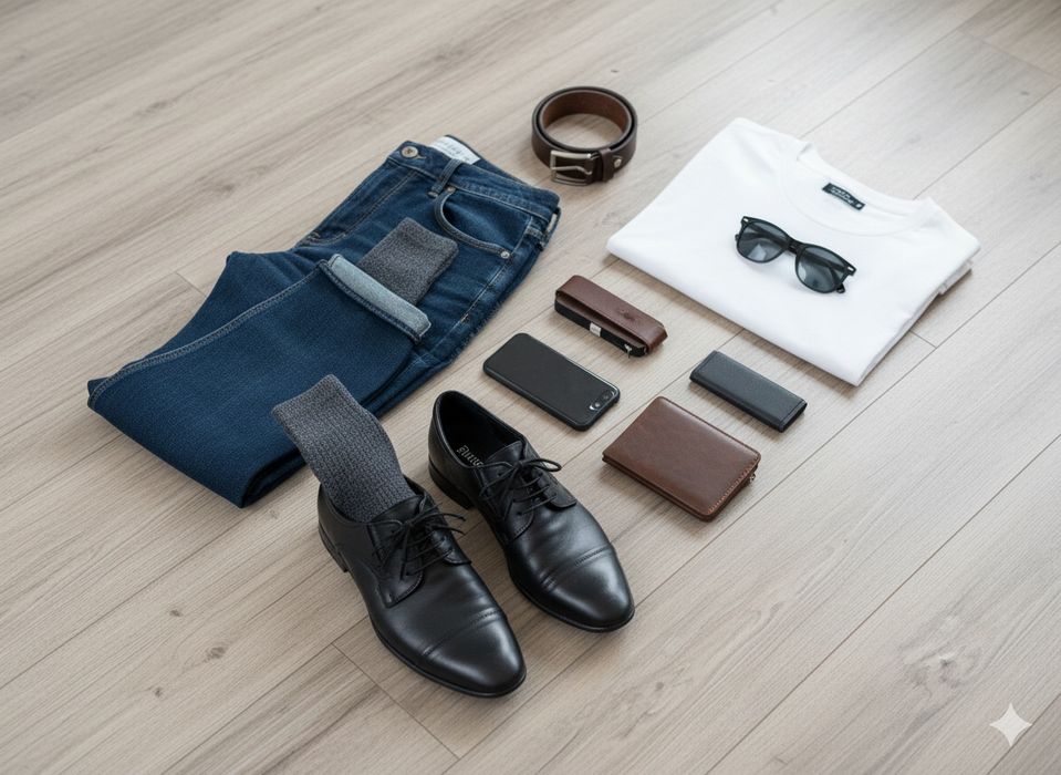 Męskie eleganckie buty skóra naturalna 43 brooman