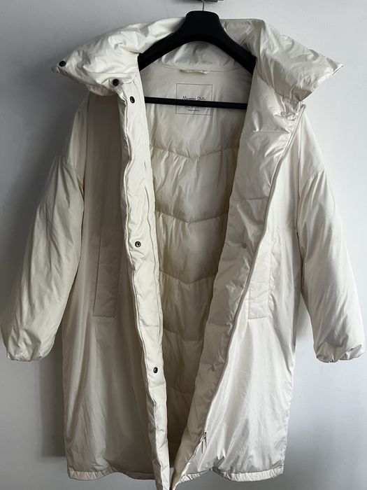 Massimo Dutti kurtka parka płaszcz prochowiec M L puchowa L