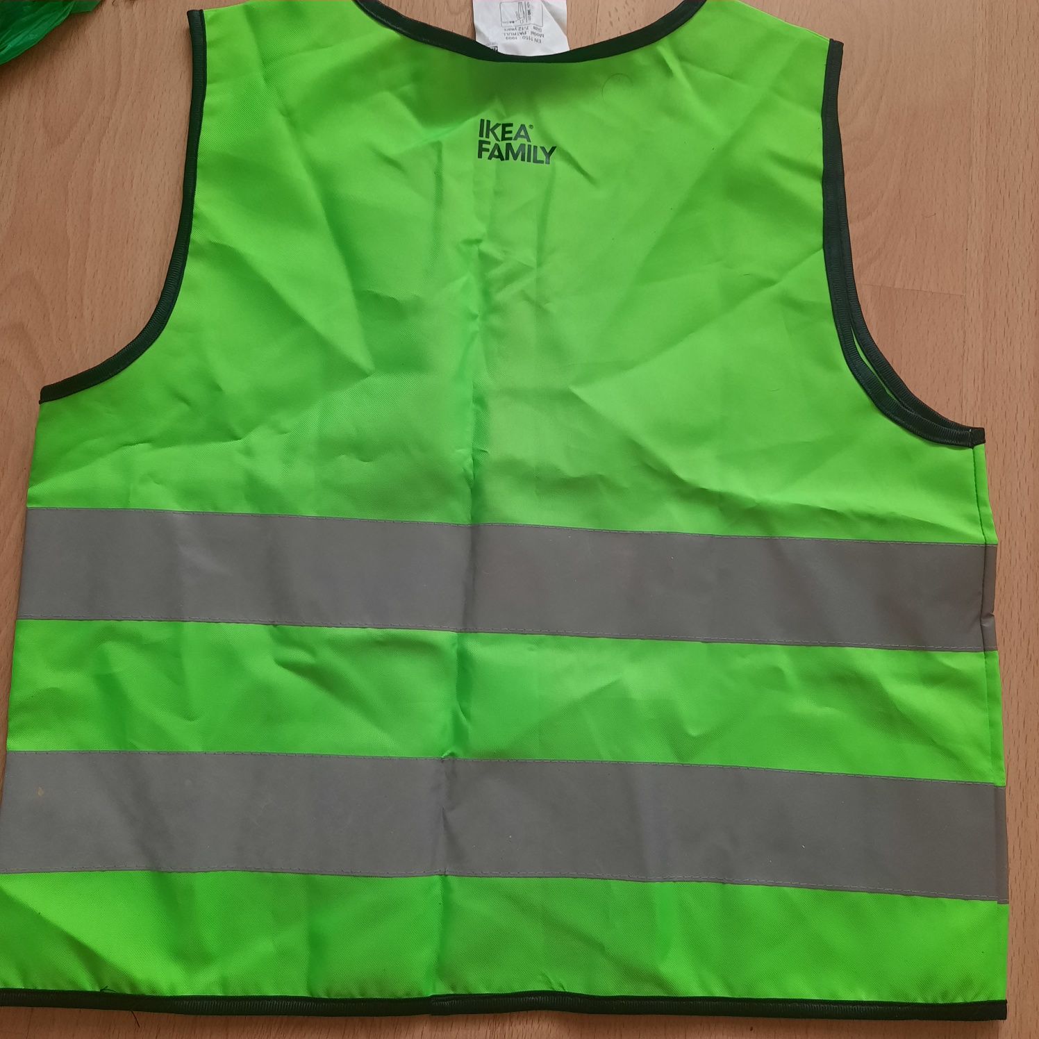 Kamizelka bezrękawnik odblaskowe ikea familie r.7-12 lat
