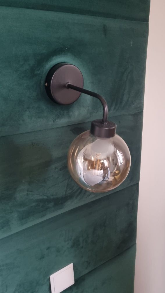 Lampa sufitowa i 2 kinkiety
