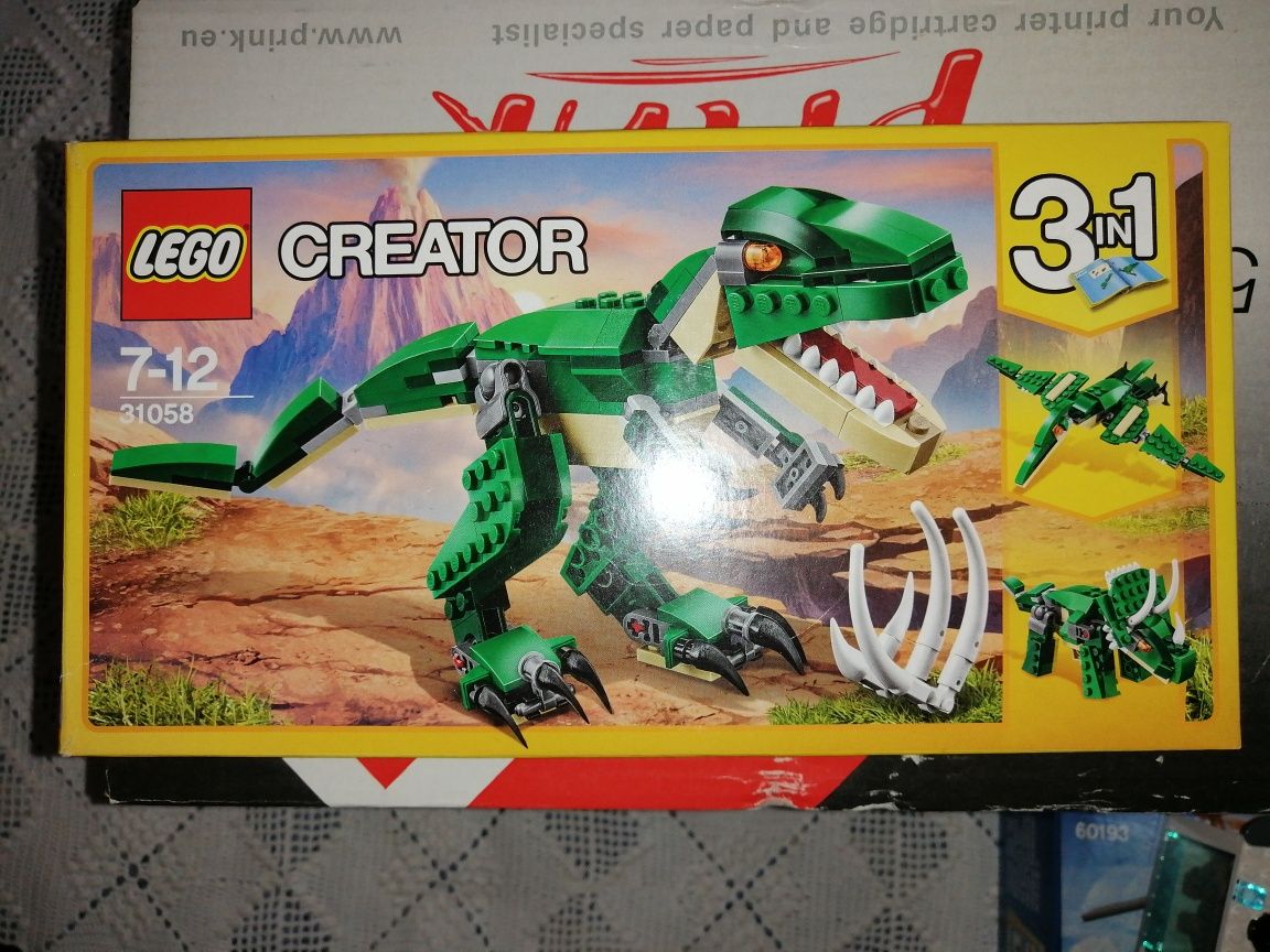 Lego dinossauros creator 3 in 1