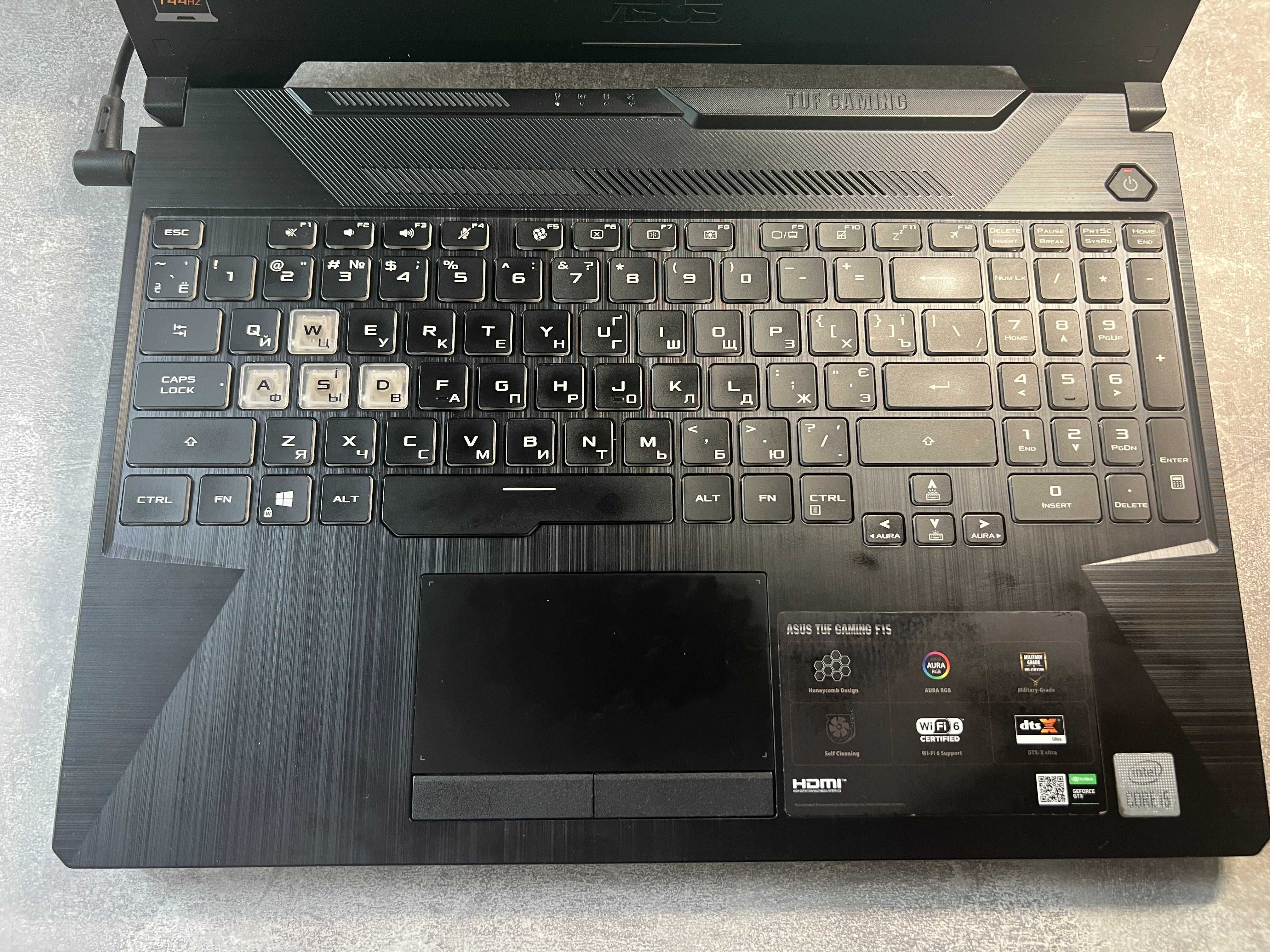 Ігровий ноутбук ASUS TUF Gaming F15 FX506LHB_ NVIDIA GeForce GTX 1650