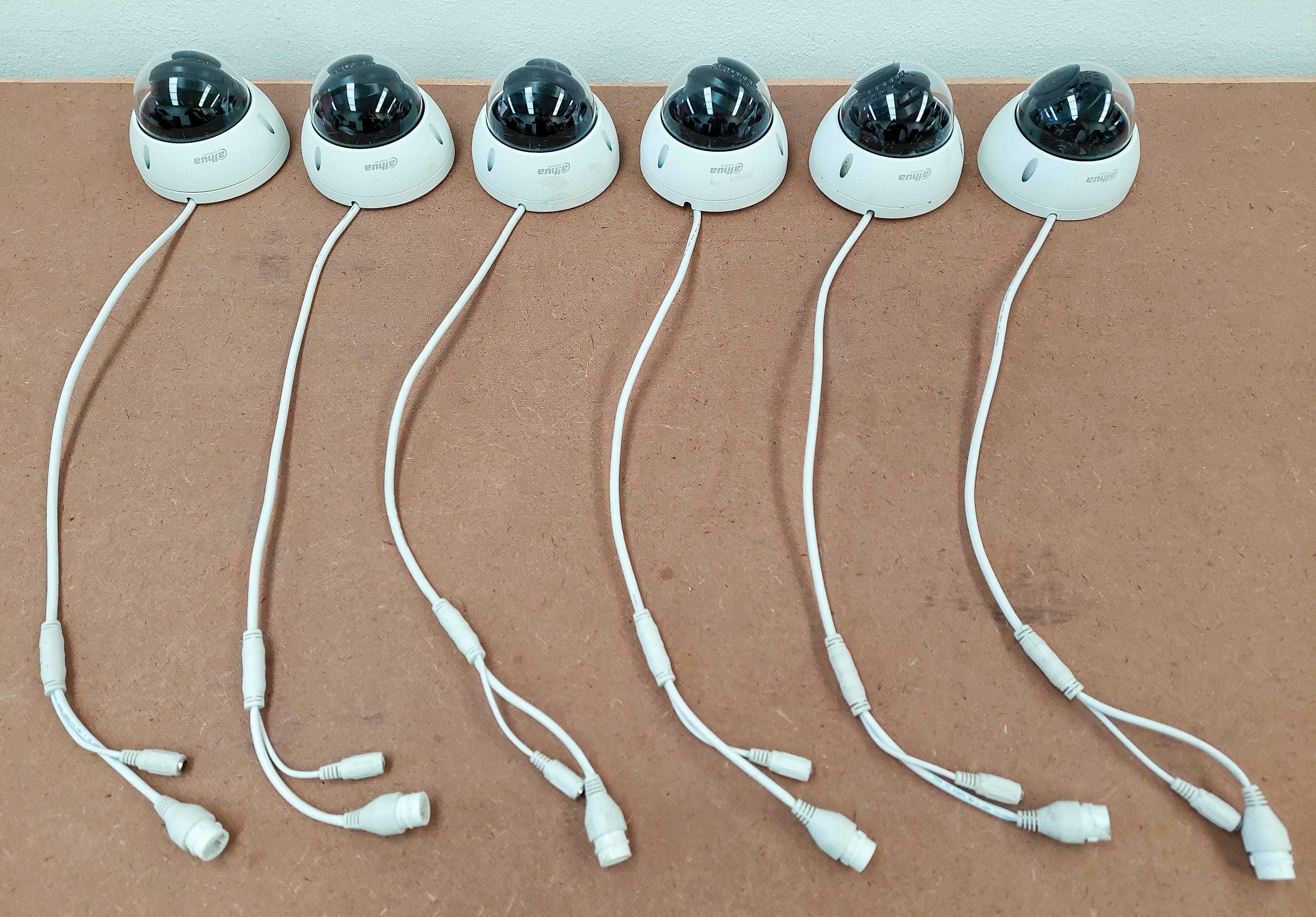 Pack Vigilância Dahua NVR DHI NVR4208 4KS2 2xHDD 6TB CCTV 6xCameras IP