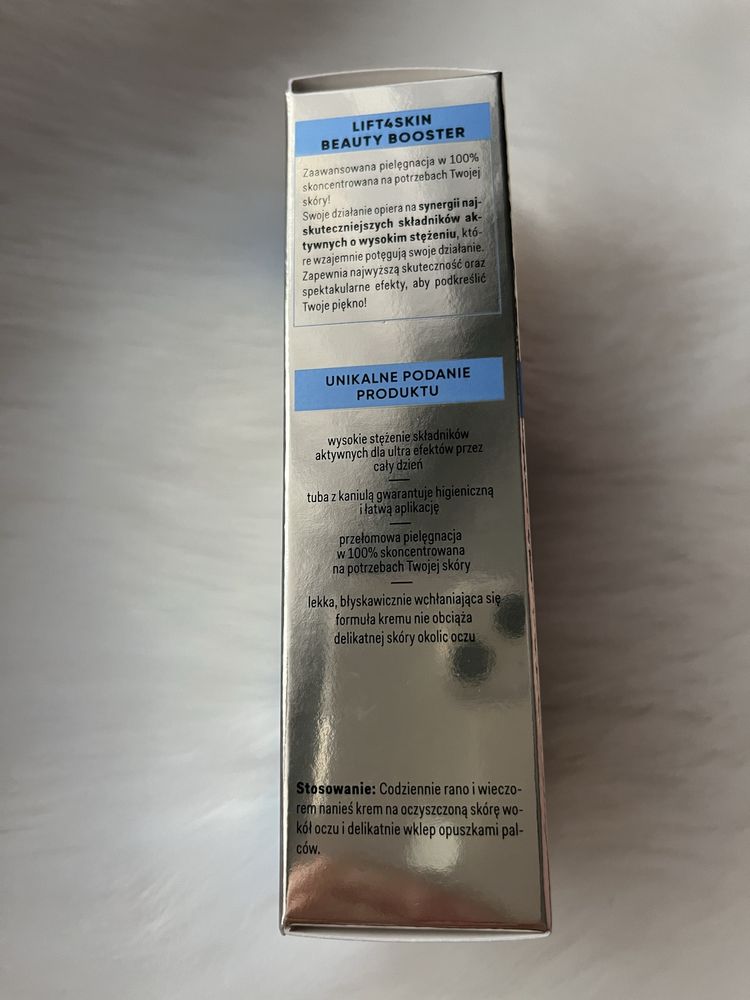 Lift4skin nowy nieużywany krem pod oczy beauty booster ultra hydration