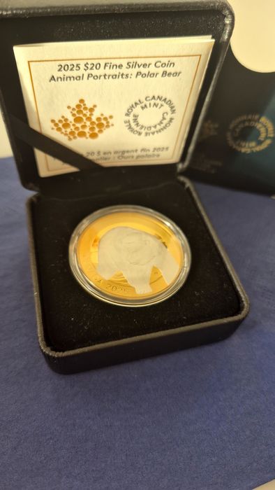 Повна колекція срібних монет "Портрети тварин 2025"!