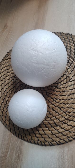 Kule styropianowe do rękodzieła decoupage hand made