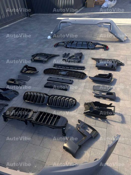 комплект рестайлинга обвес бмв г30 bmw бмв g30 стиль m5 f90 lci бампер