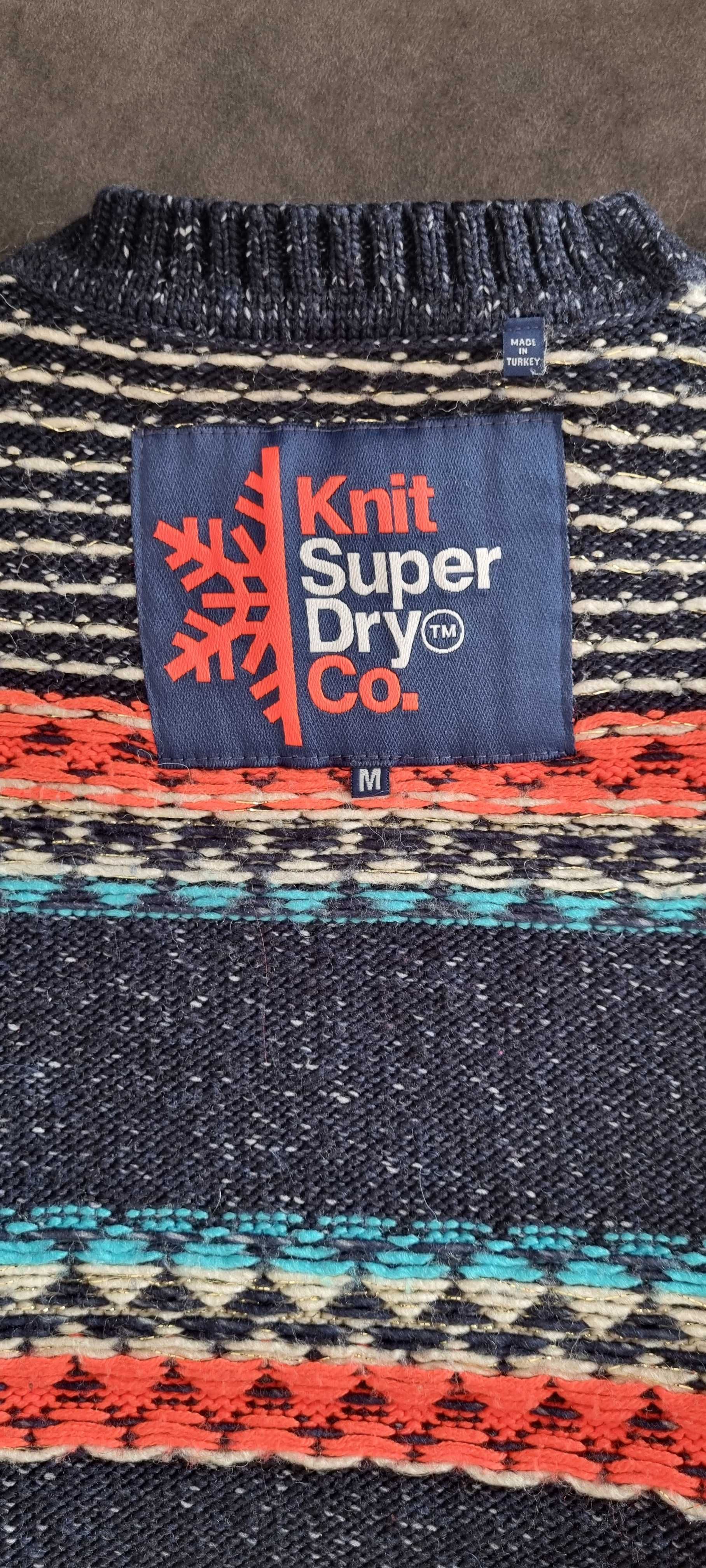Sweter zimowy Superdry, rozm. M