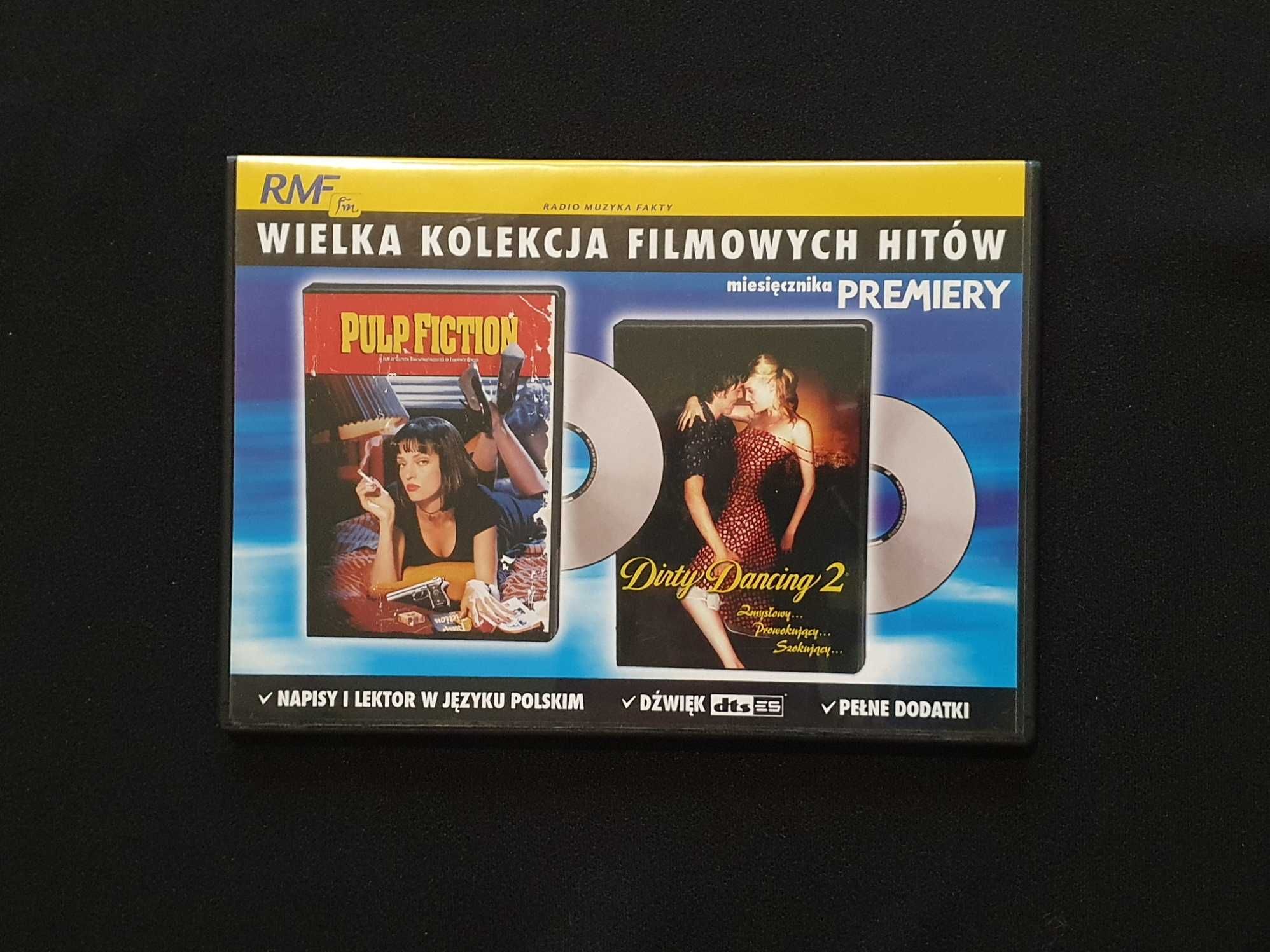 Pulp Fiction & Dirty Dancing 2 Płyty DVD Film