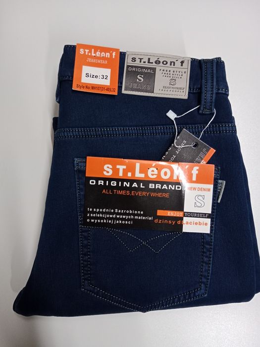 Jeansy OCIEPLANE męskie. Pas 82-84 cm