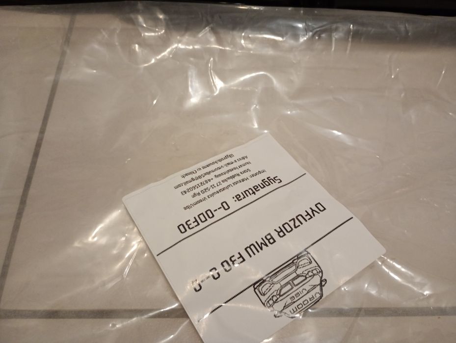 Dyfuzor bmw f30 i f31  mpakiet , połysk dokladaka zderzaka