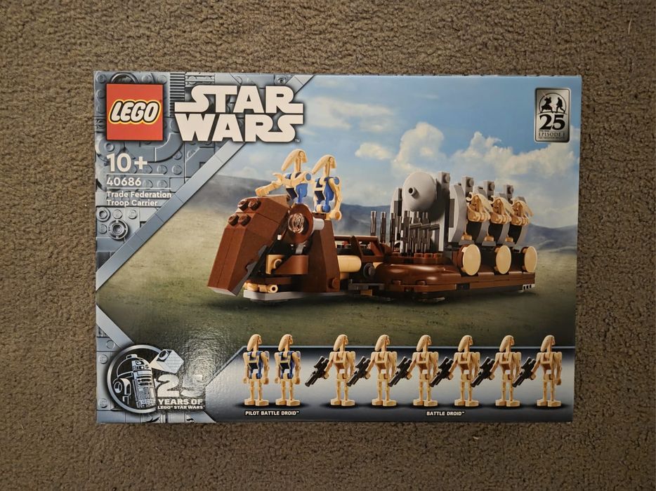 Lego 40686 Star Wars transporter droidow Federacji Handlowej