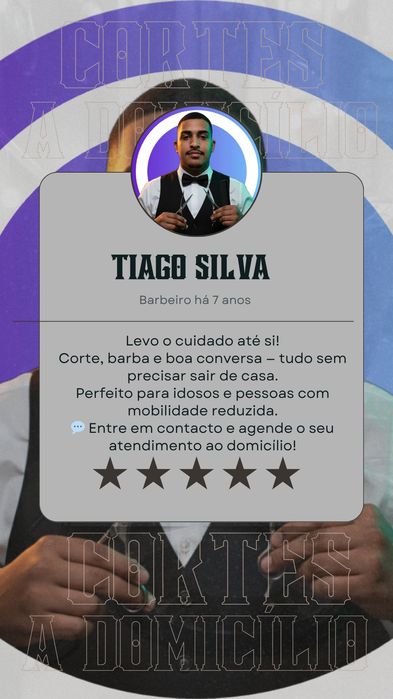 barbeiro a domicílio