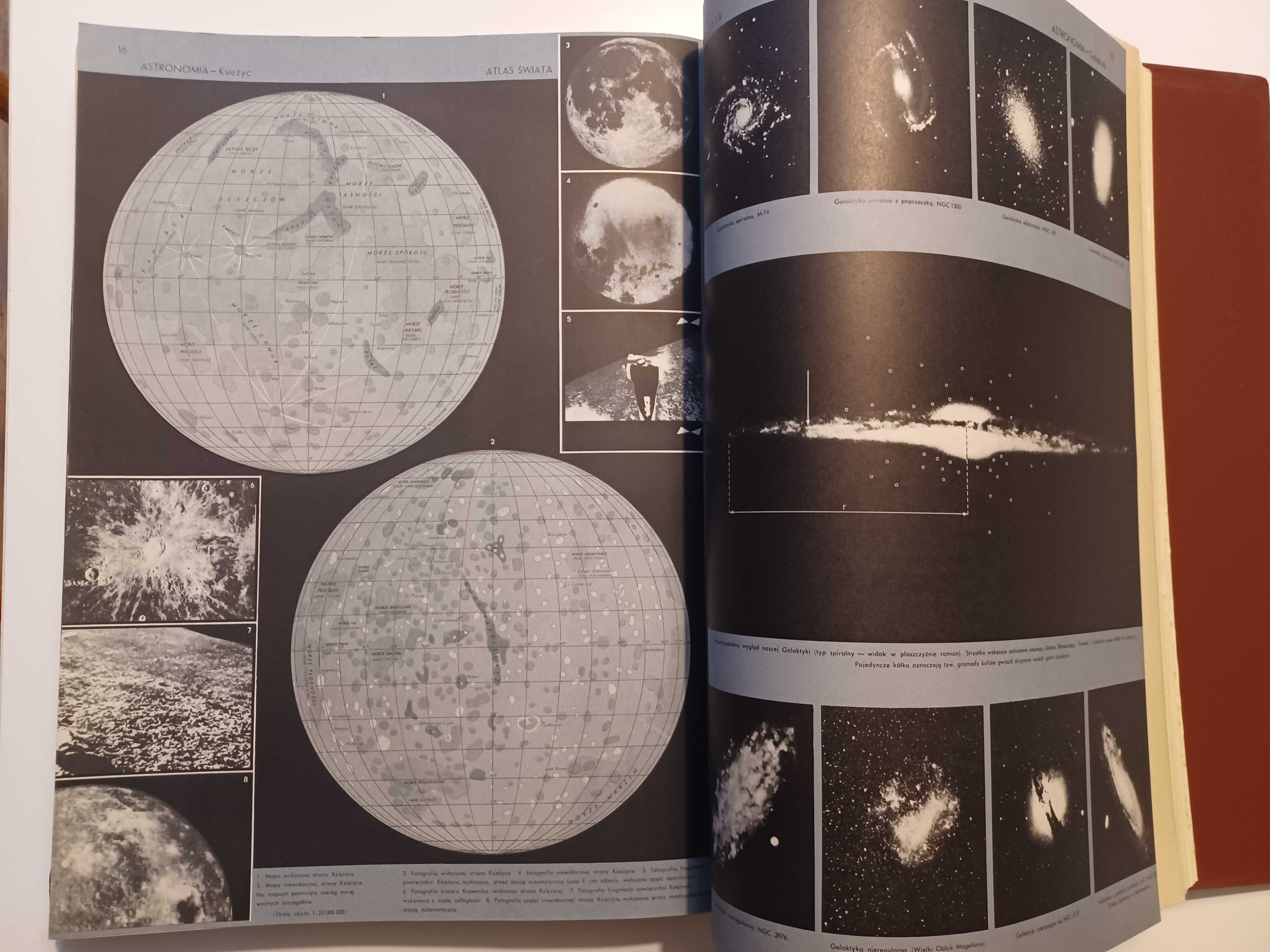Atlas Świata PWN - wydanie 1962 - stan bdb./kompletny