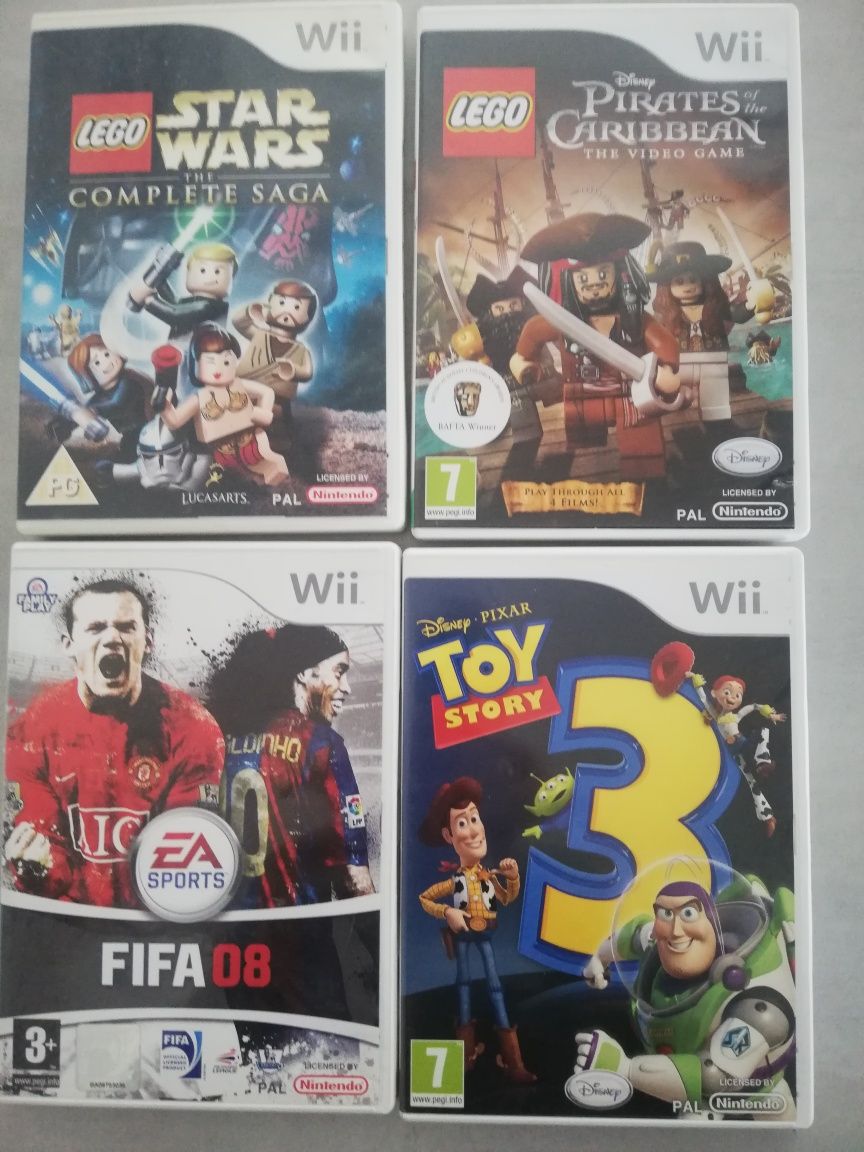 Gry 3 na Wii: Star Wars, Pirates of the Caribbean, Toy Story