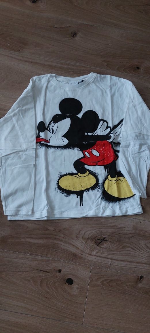 T-shirty długi rękaw, longsleeve Zara, Reserved 7 sztuk rozm. 134 cm