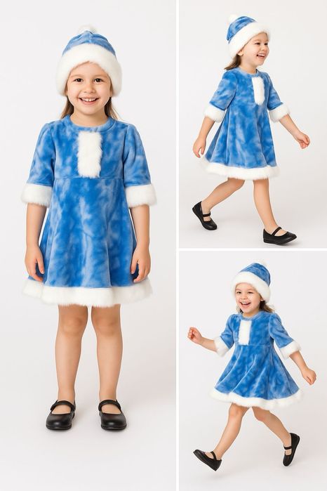 Дитячий Карнавальний костюм киця новорічний котик зайченя білка