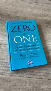Peter Thiel Zero to One książka o start-upach stan bdb.
