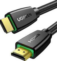 Кабель HDMI UGREEN HD118 HDMI to HDMI 1 m v2.0 UltraHD 4K-3D Braided