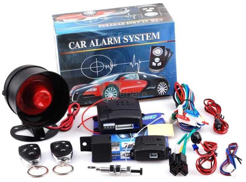 Kit sistema alarme universal para carros carrinha caravana auto NOVO