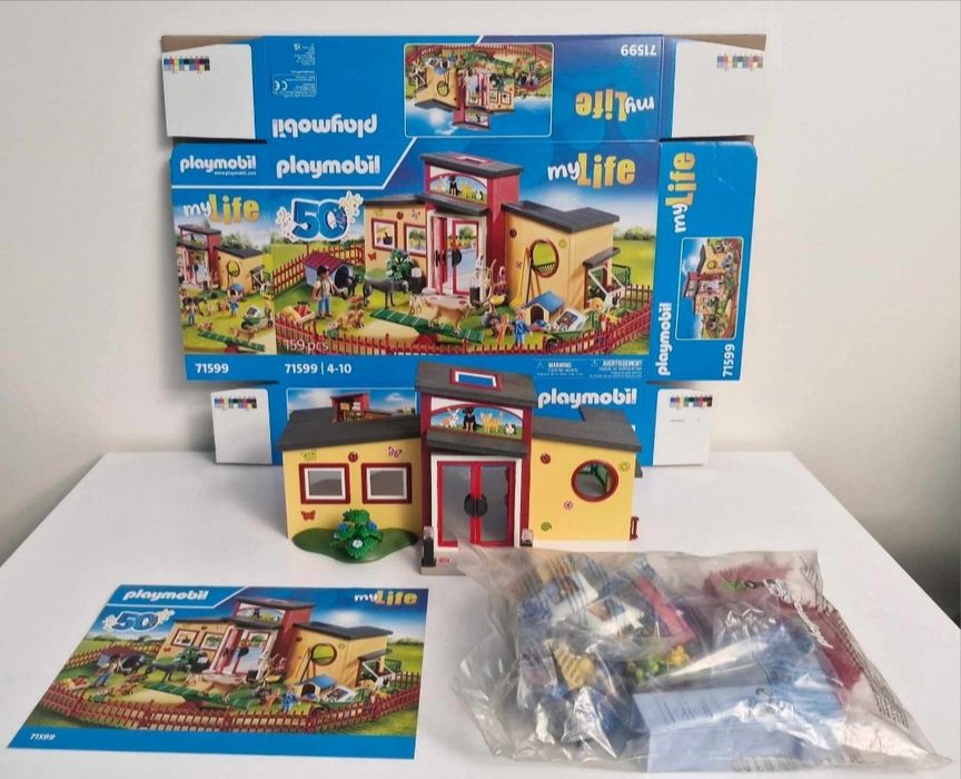 Playmobil 71599 Hotel dla zwierząt Łapka.