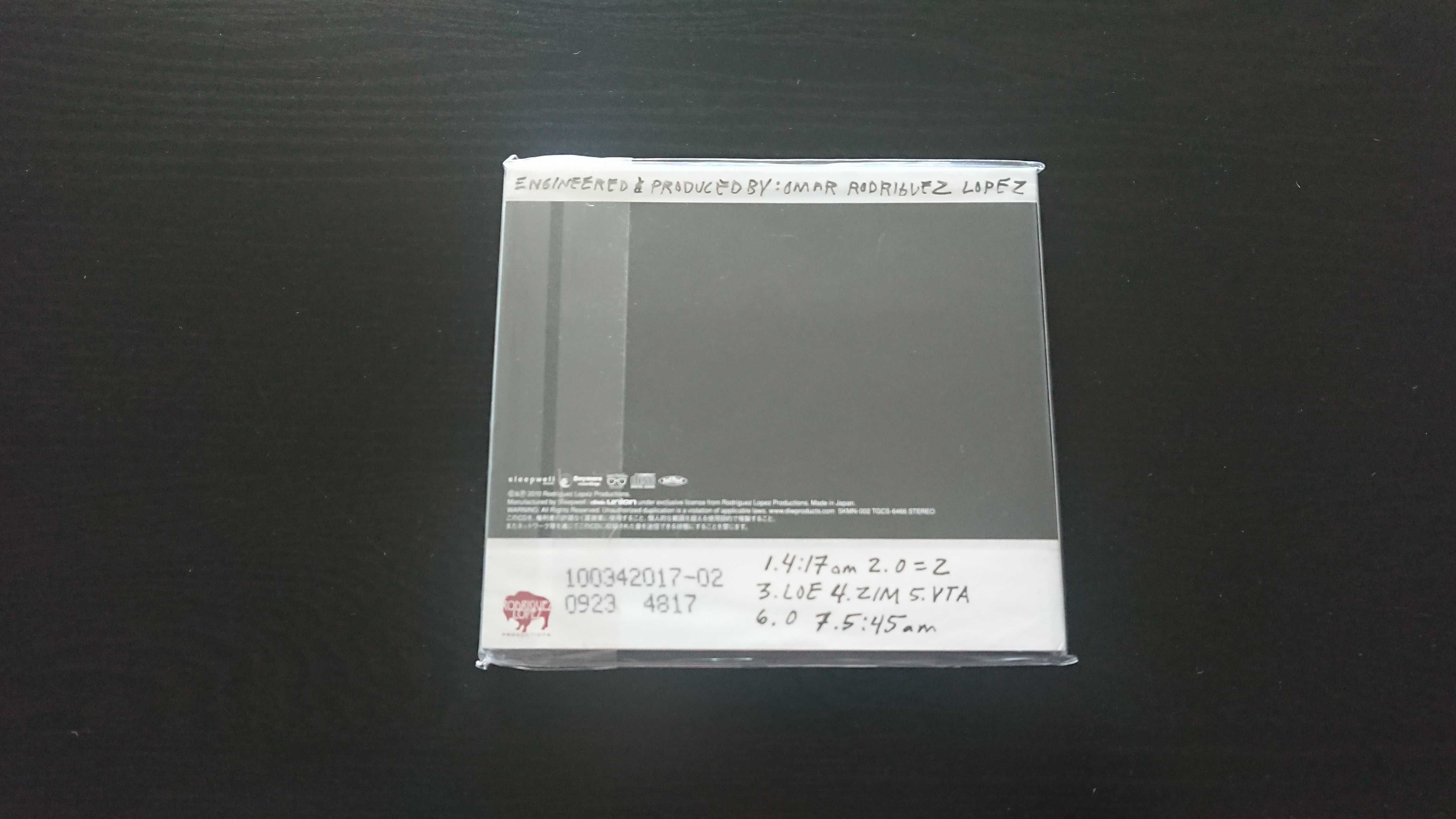 Omar Rodriguez Lopez & John Frusciante CD *NOWA* Japan UNIKAT 2010
