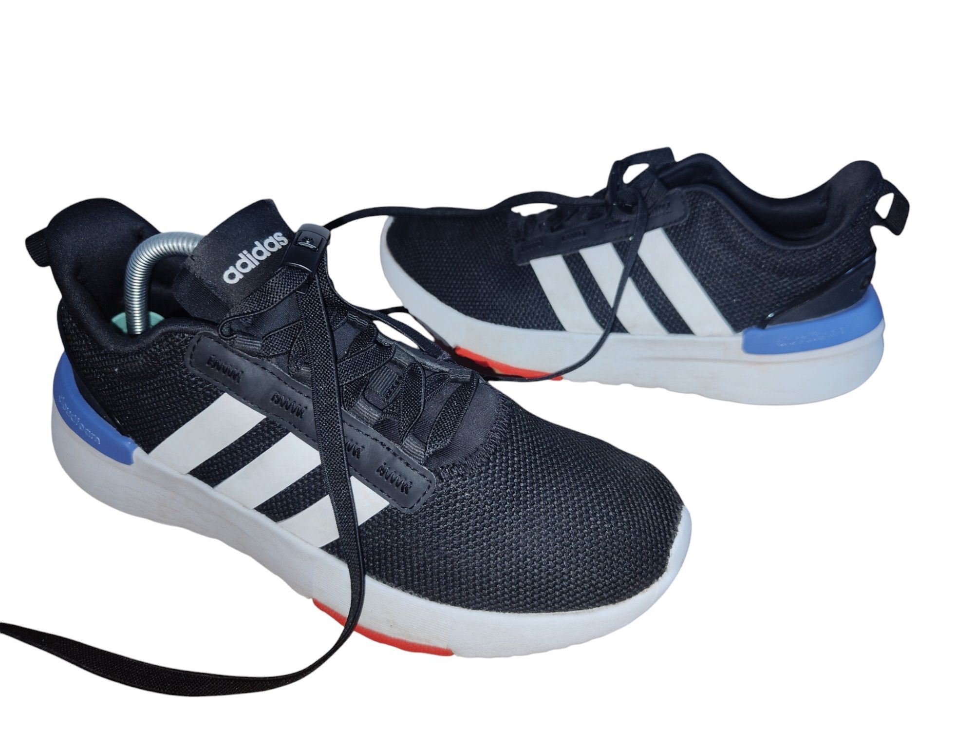 Markowe buty Adidas Racer Shoes r 36 czarne damskie obuwie do biegania