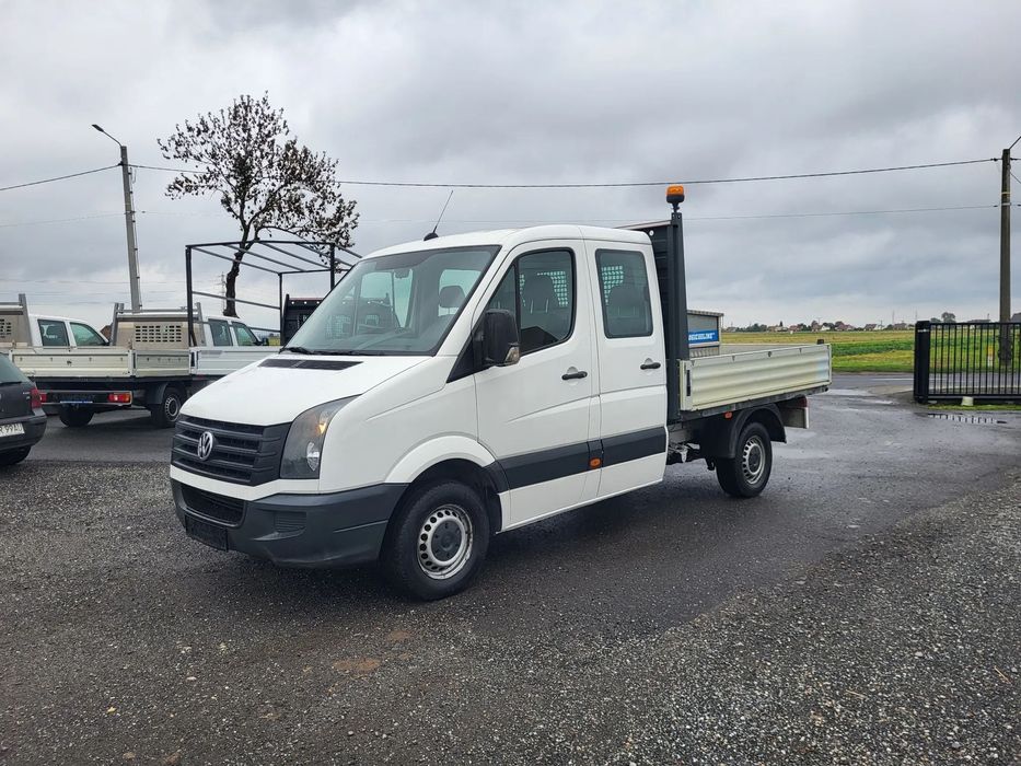 Volkswagen Crafter doka klima skrzynia 2.80 super stan  Vw Crafter doka skrzynia 2.8 klima serwisowany idealny