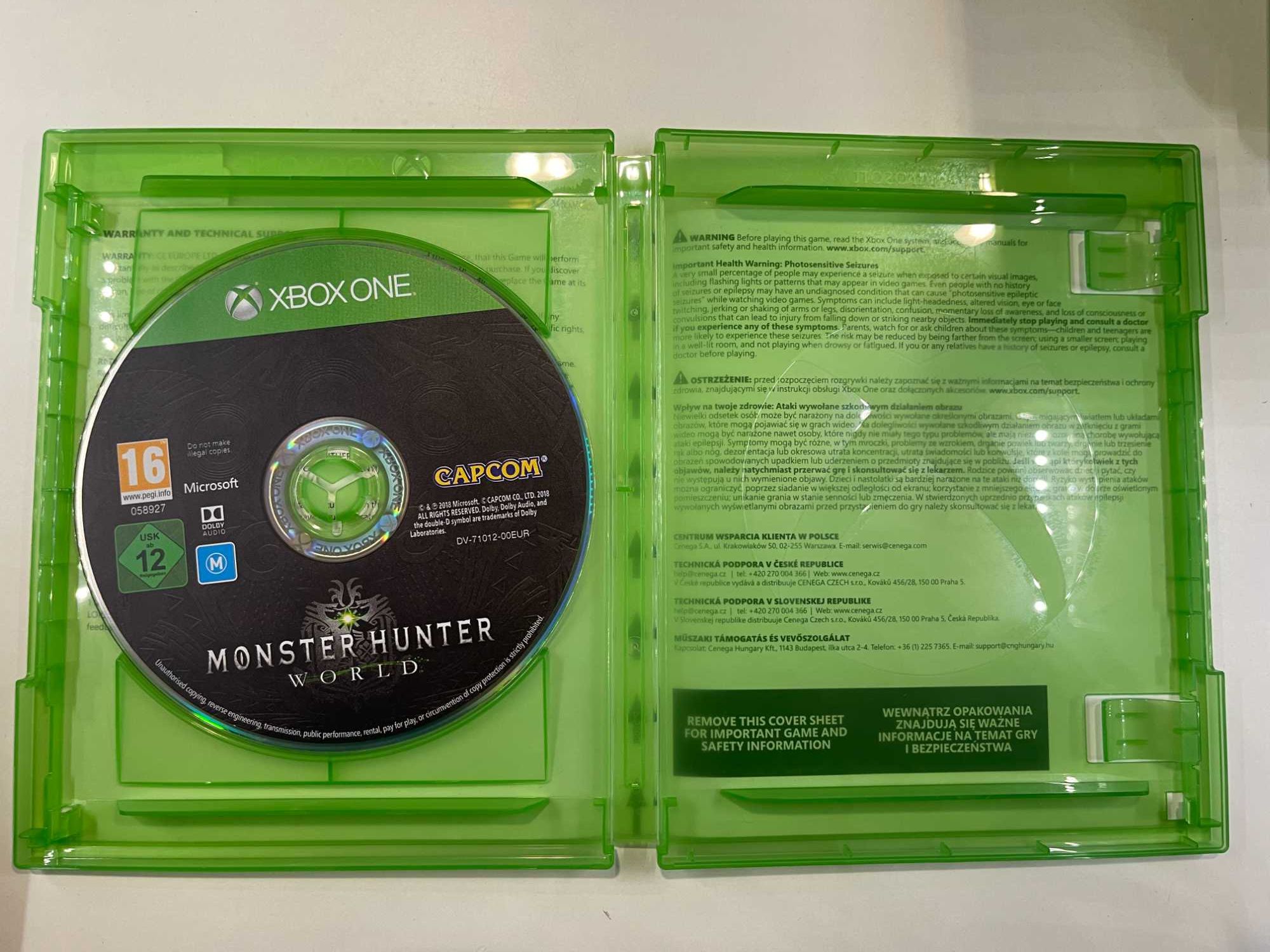 Monster Hunter World Xbox One