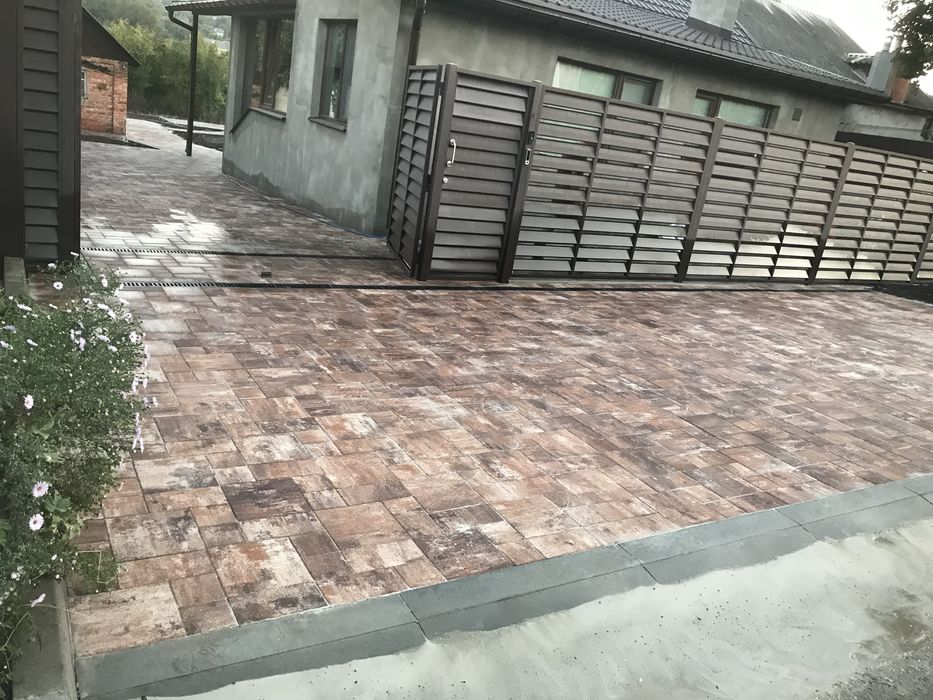 Укладка Тротуарная плитка