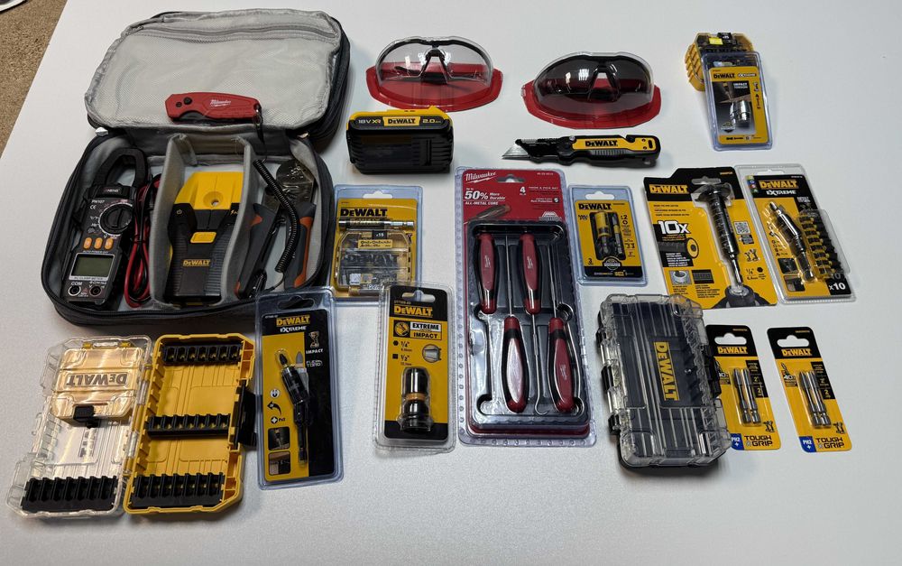 Новий інструмент від Dewalt, Makita, Milwaukee, Vessel