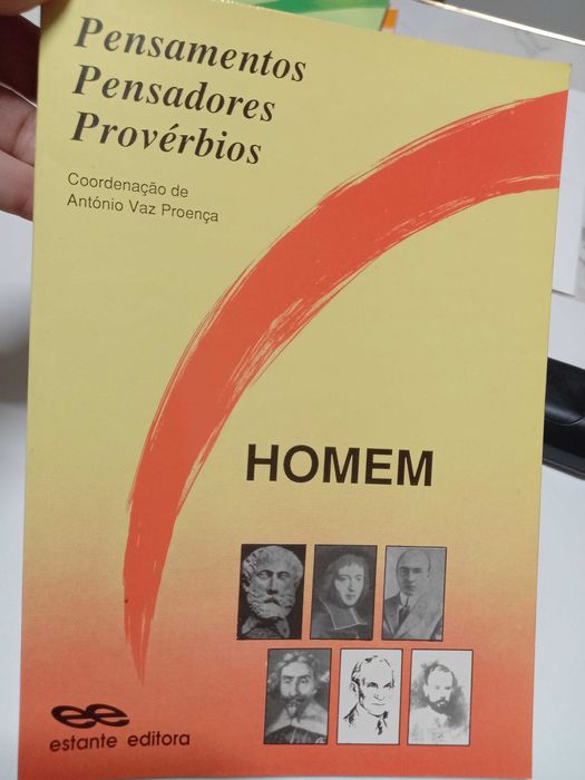 Livros: Pensamentos, Pensadores, Provérbios- Estante Editora