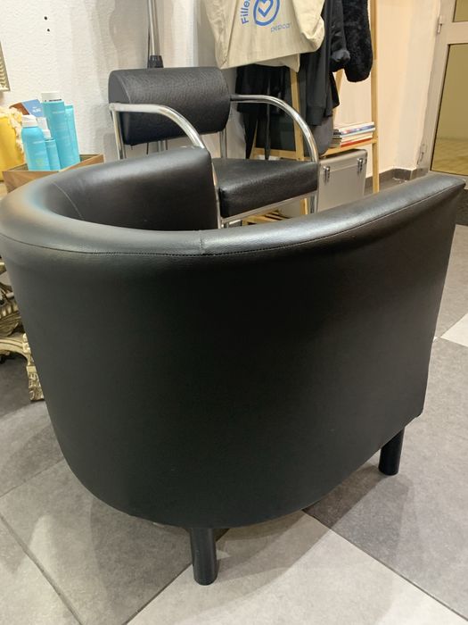 Cadeirao individual preto