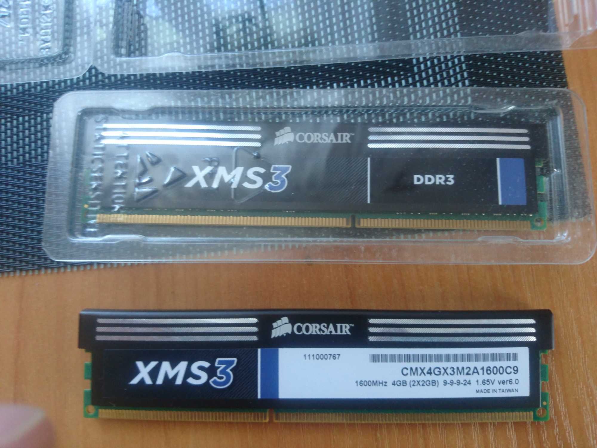 Оперативка ddr3 1600 4g 2x2