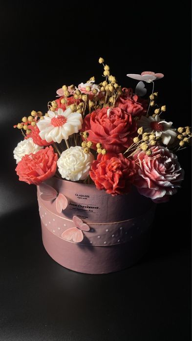 Букеты из свечей, натуральные свечи