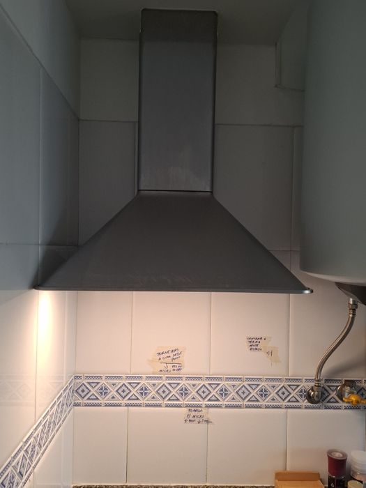 Exaustor de parede aço inoxidável  Otimo estad