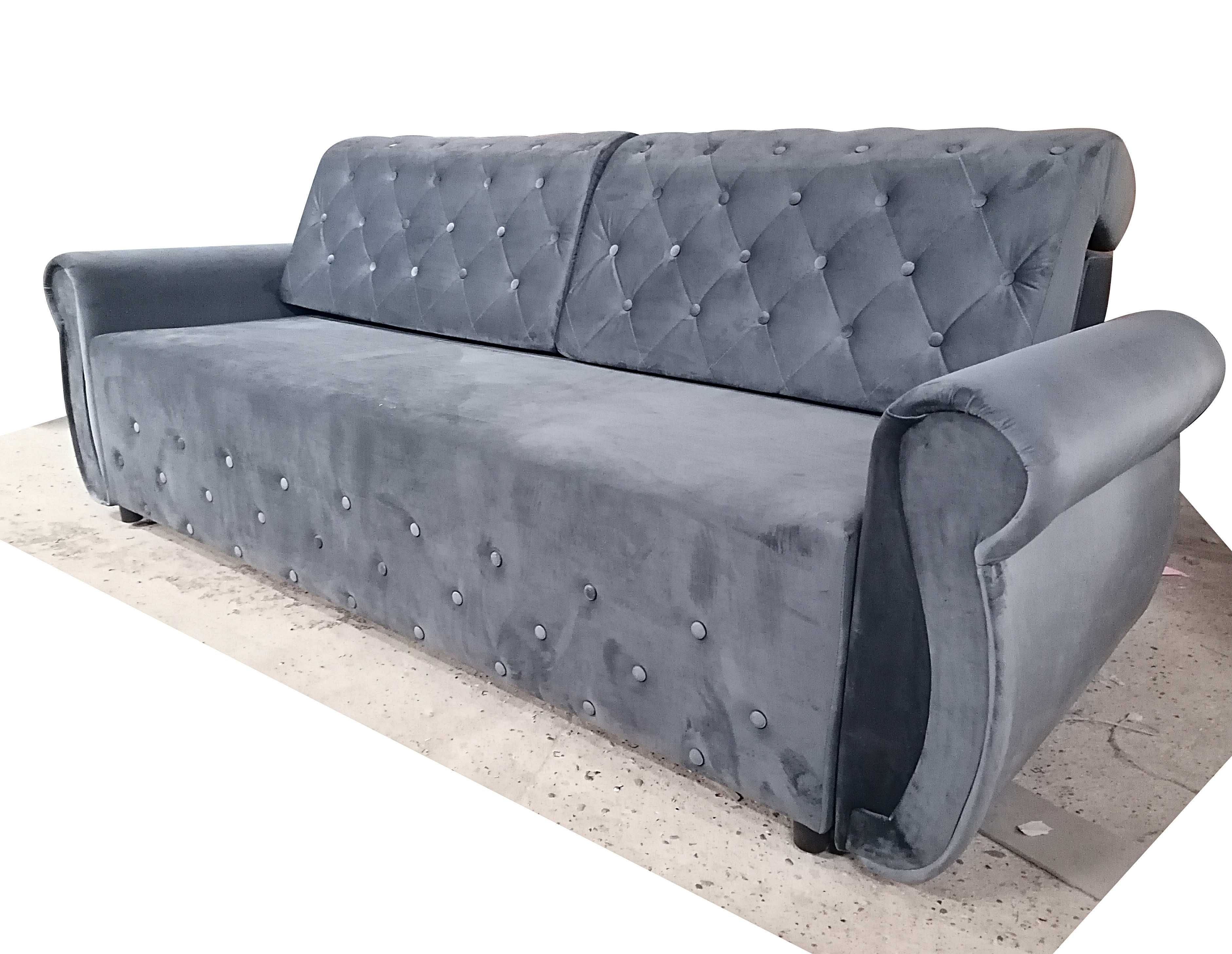 RATY komplet zestaw uszak sofa rozkładana fotel kanapa łóżko 140x200