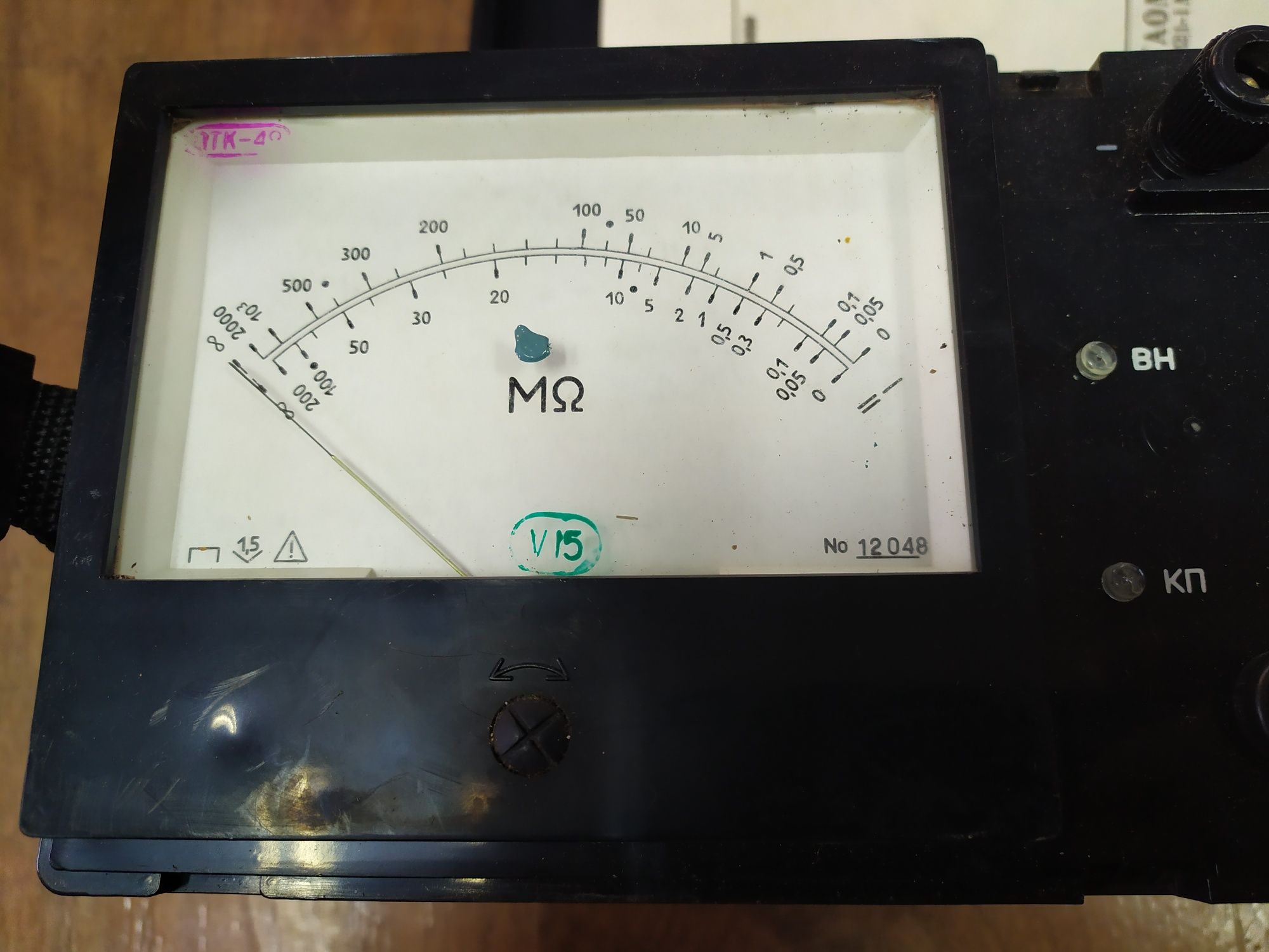 Мегаомметр Ф4102/2-1М