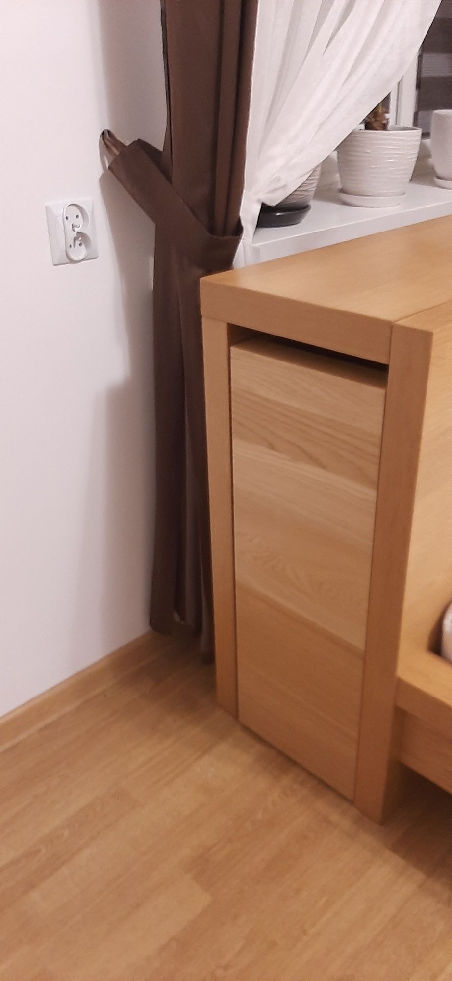 Półka za łóżko, półka nocna, zagłówek Ikea Malm